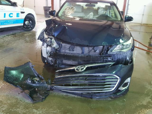 4T1BK1EB1EU097689 - 2014 TOYOTA AVALON BAS Blau Foto 9