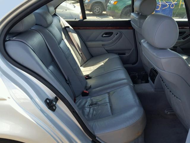 WBADM6344YGU29407 - 2000 BMW 528 I AUTO SILVER photo 6
