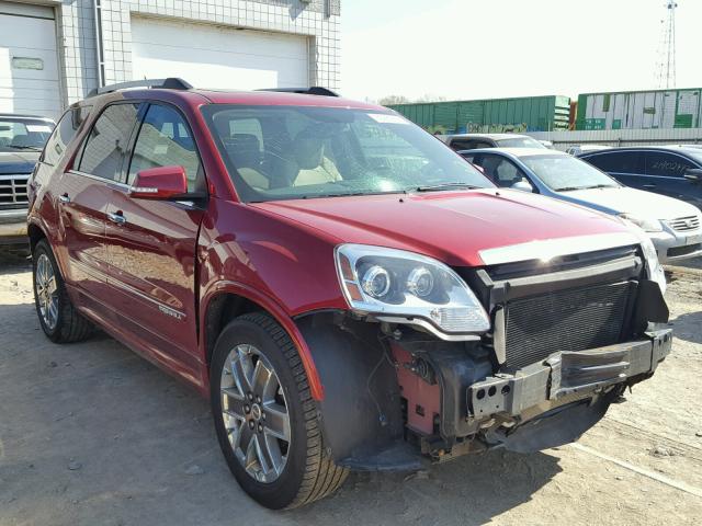 1GKKVTED1CJ256268 - 2012 GMC ACADIA DEN RED photo 1