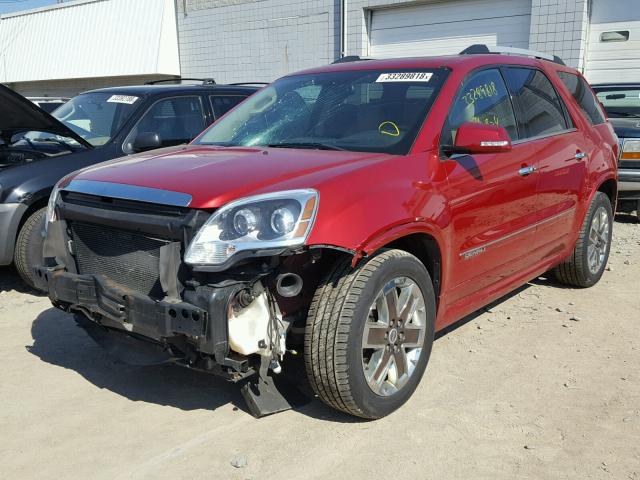 1GKKVTED1CJ256268 - 2012 GMC ACADIA DEN RED photo 2