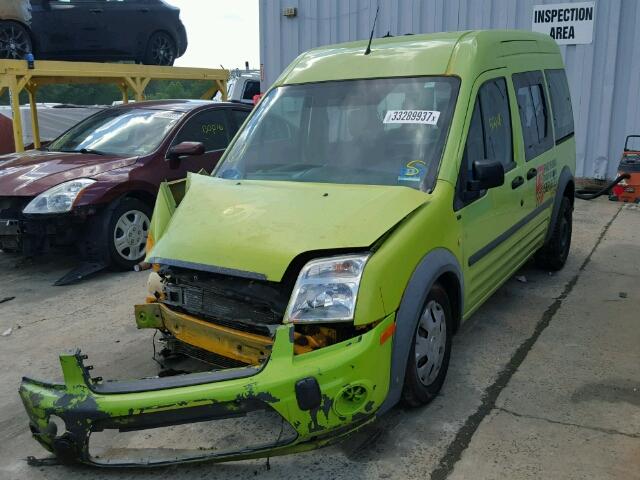 NM0KS9CN4CT084886 - 2012 FORD TRANSIT CO GREEN photo 2