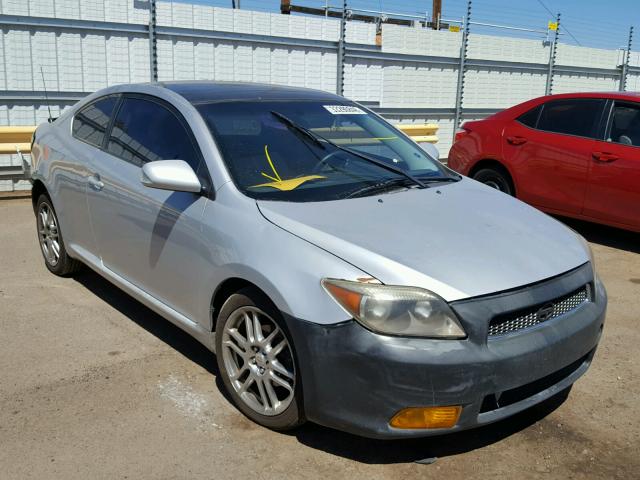 JTKDE177050060615 - 2005 TOYOTA SCION TC SILVER photo 1