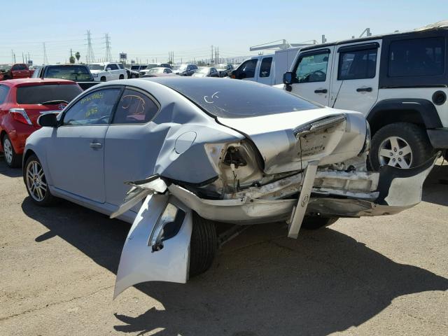 JTKDE177050060615 - 2005 TOYOTA SCION TC 银色 照片 3