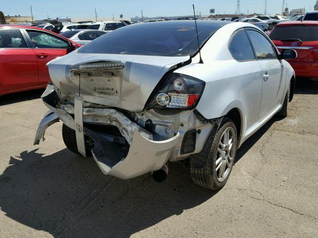 JTKDE177050060615 - 2005 TOYOTA SCION TC 银色 照片 4
