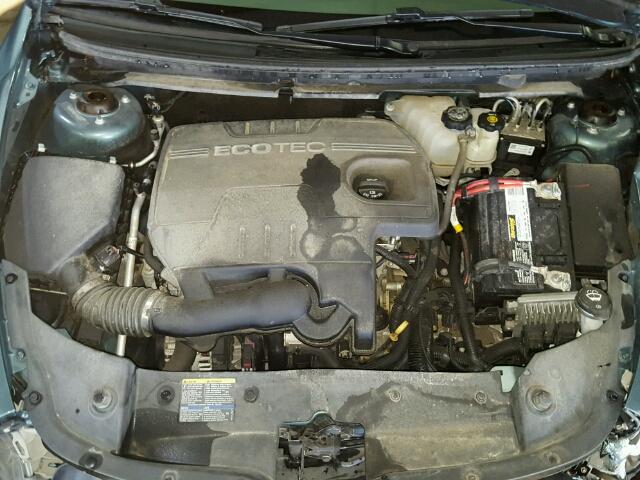 1G1ZH57B29F251190 - 2009 CHEVROLET MALIBU 1LT GREEN photo 7