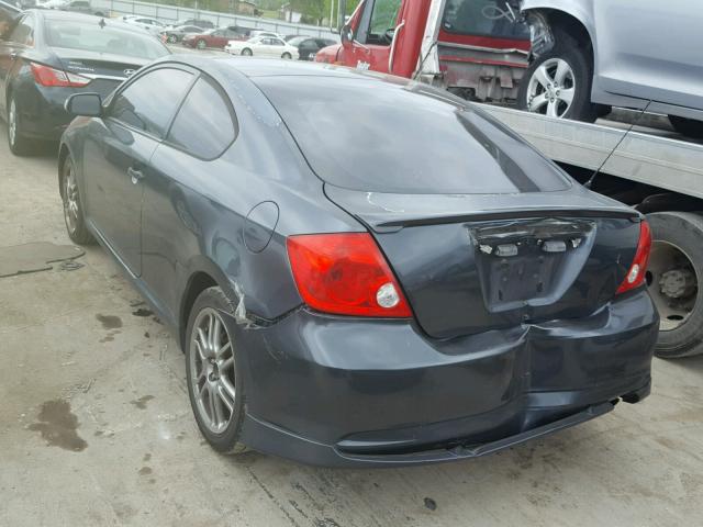 JTKDE177850003613 - 2005 TOYOTA SCION TC 灰色 照片 3