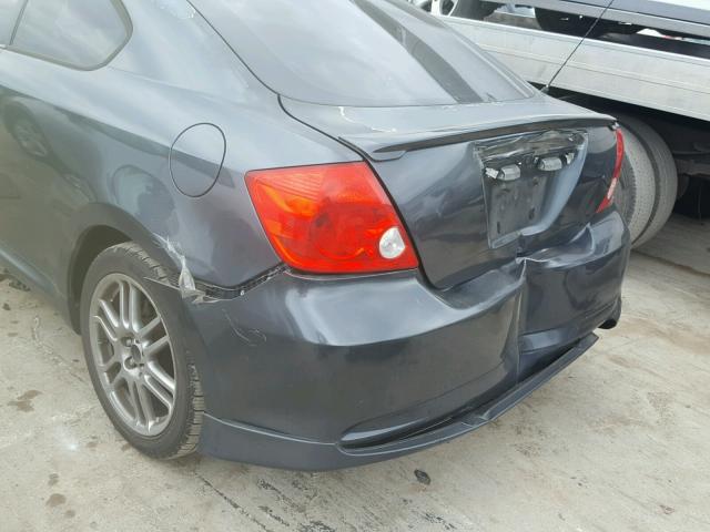JTKDE177850003613 - 2005 TOYOTA SCION TC 灰色 照片 9