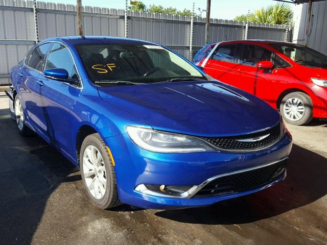 1C3CCCCG5FN517275 - 2015 CHRYSLER 200 C BLUE photo 1