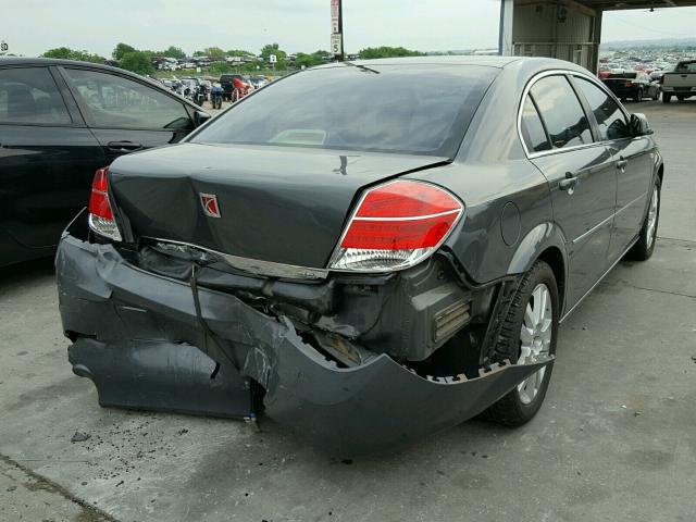 1G8ZS57N38F130065 - 2008 SATURN AURA XE GRAY photo 4