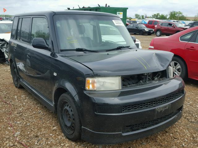 JTLKT324350205776 - 2005 TOYOTA SCION XB შავი ფოტო 1