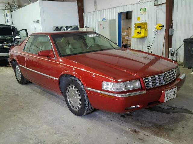 1G6EL12Y0SU604328 - 1995 CADILLAC ELDORADO RED photo 1