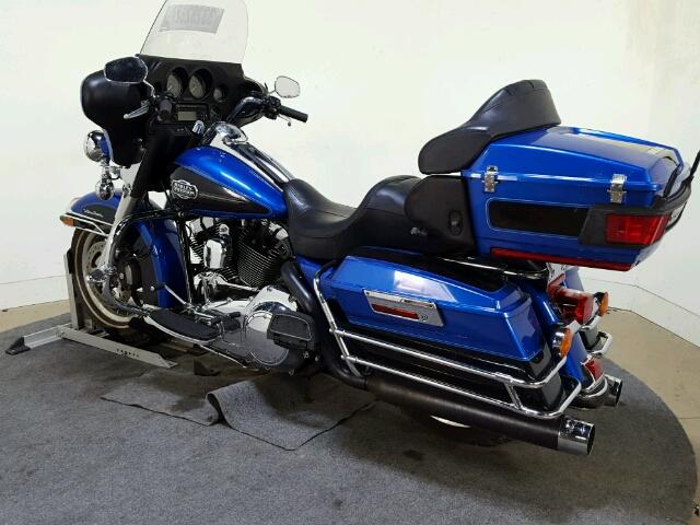 1HD1FC4188Y628360 - 2008 HARLEY-DAVIDSON FLHTCUI Көк фото 6