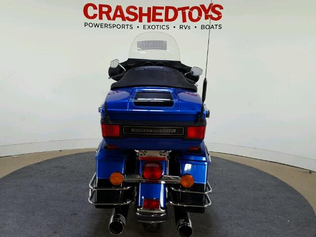 1HD1FC4188Y628360 - 2008 HARLEY-DAVIDSON FLHTCUI Көк фото 7