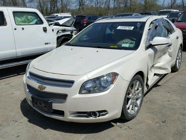 1G1ZE5EB8AF273632 - 2010 CHEVROLET MALIBU LTZ 白色 照片 2
