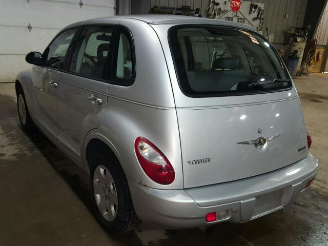 3A8FY48B58T110467 - 2008 CHRYSLER PT CRUISER SILVER photo 3