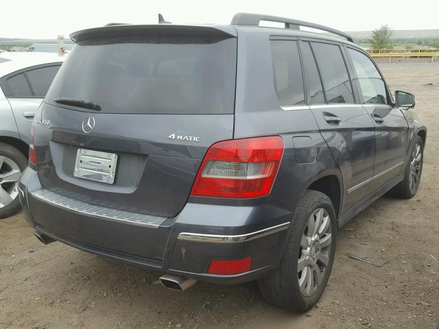 WDCGG8HB1BF683349 - 2011 MERCEDES-BENZ GLK 350 4M CHARCOAL photo 4