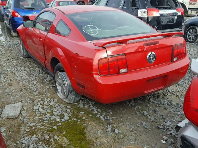 1ZVFT80N265126087 - 2006 FORD MUSTANG RED photo 3