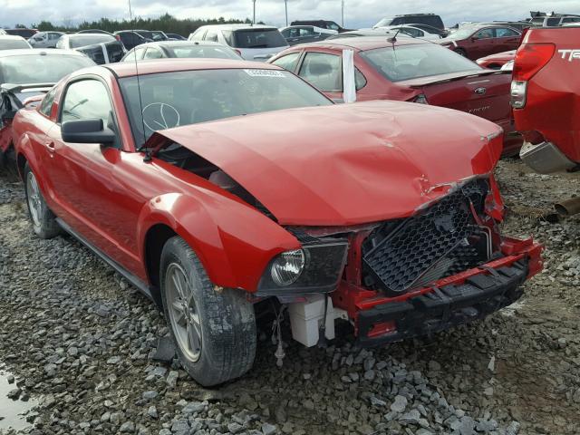 1ZVFT80N265126087 - 2006 FORD MUSTANG RED photo 9