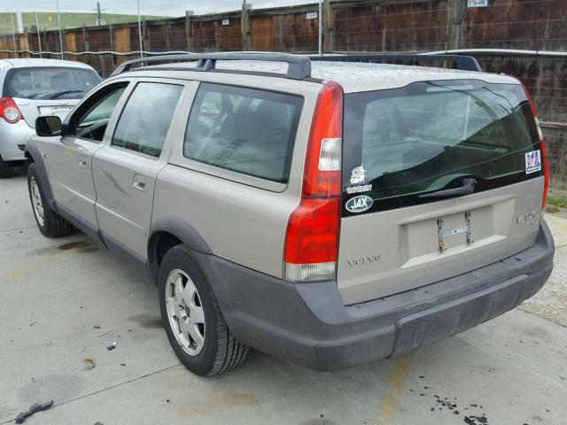 YV1SZ58D111040628 - 2001 VOLVO V70 XC TAN photo 3