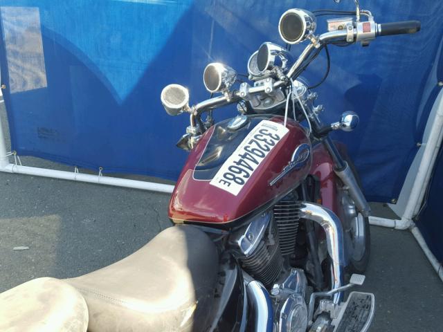 1HFSC3712WA000025 - 1998 HONDA VT1100 CT MAROON photo 5