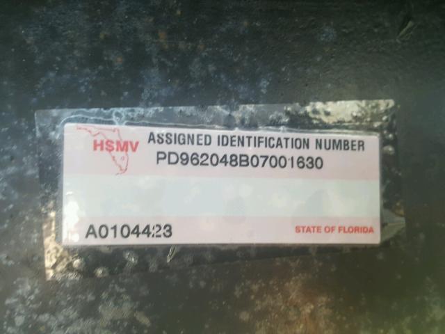 PD962048B07001630 - 1996 UTILIMASTER TRAILER 黑色 照片 10