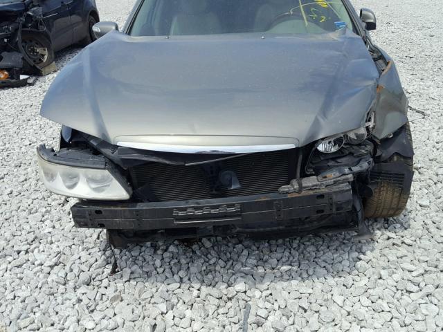 KMHFC46F97A234965 - 2007 HYUNDAI AZERA SE GREEN photo 9