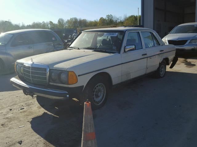 WDBAB33C4FA213038 - 1985 MERCEDES-BENZ 300 DT CREAM photo 2