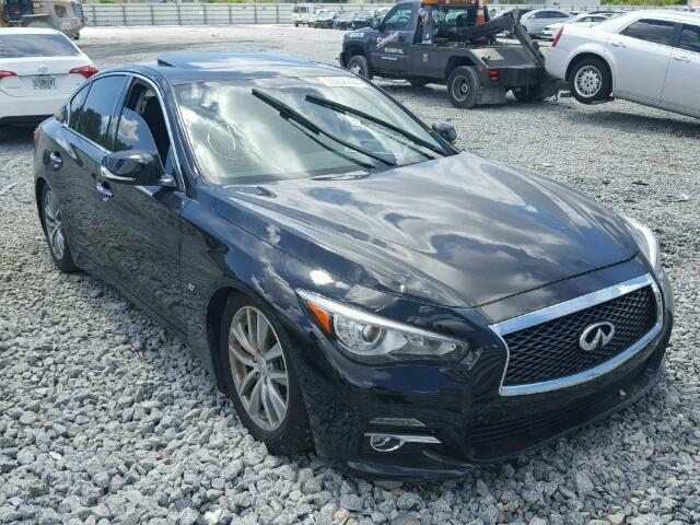 JN1BV7AP6FM352860 - 2015 INFINITI Q50 BASE Negro foto 1