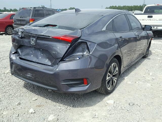 2HGFC1F77HH650674 - 2017 HONDA CIVIC EXL CHARCOAL photo 4