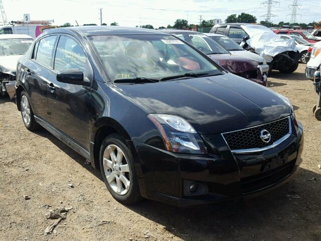 3N1AB6AP0AL714912 - 2010 NISSAN SENTRA BLACK photo 1