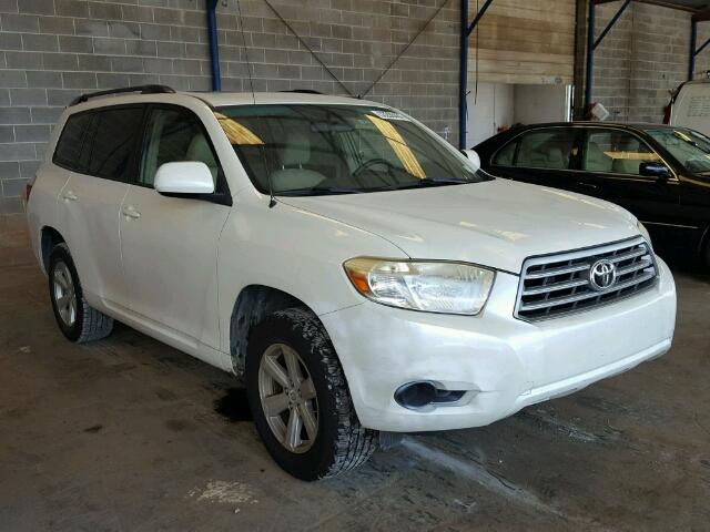 JTEDS41A182011742 - 2008 TOYOTA HIGHLANDER WHITE photo 1