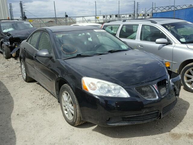 1G2ZG528554155862 - 2005 PONTIAC G6 BLACK photo 1