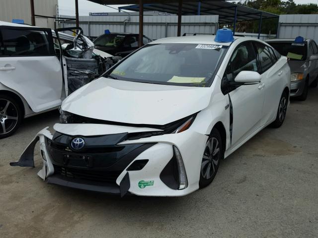JTDKARFPXH3012469 - 2017 TOYOTA PRIUS PRIM 白色 照片 2