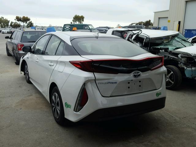 JTDKARFPXH3012469 - 2017 TOYOTA PRIUS PRIM 白色 照片 3