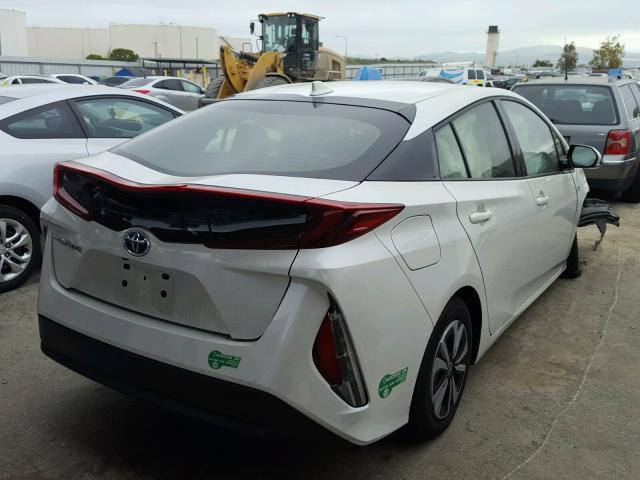 JTDKARFPXH3012469 - 2017 TOYOTA PRIUS PRIM 白色 照片 4