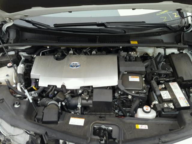 JTDKARFPXH3012469 - 2017 TOYOTA PRIUS PRIM 白色 照片 7