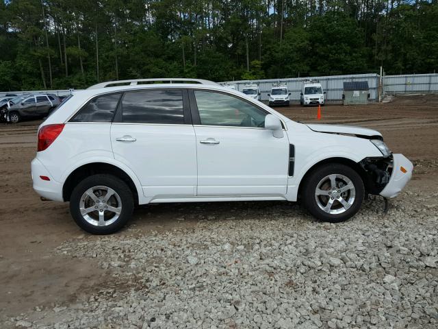 3GNAL3EK9DS582029 - 2013 CHEVROLET CAPTIVA LT WHITE photo 9