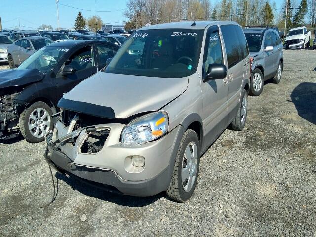 1GMDU03138D175448 - 2008 PONTIAC MONTANA SV SILVER photo 2