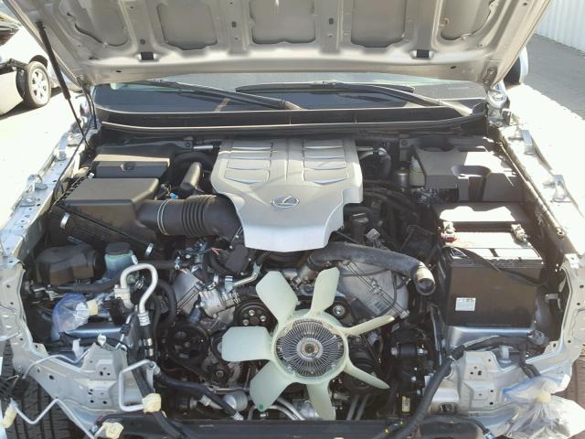 JTJBM7FX8F5104982 - 2015 LEXUS GX BASE SILVER photo 7