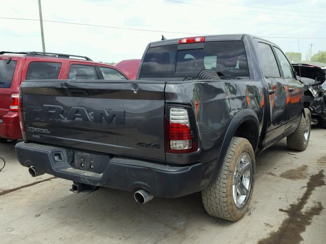 1C6RR7YT5GS134397 - 2016 RAM 1500 REBEL შავი ფოტო 4