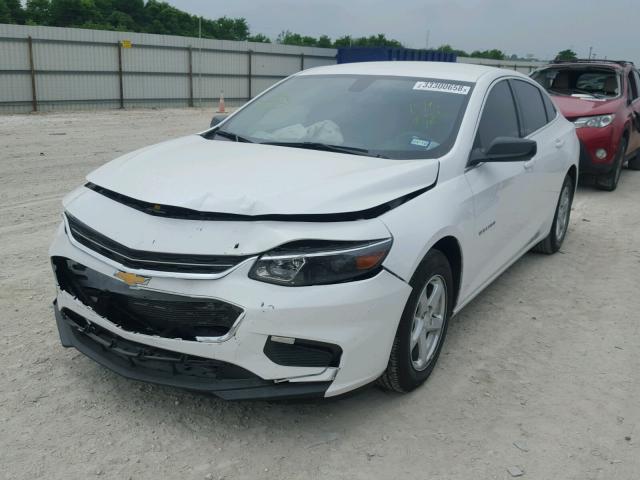 1G1ZB5ST2HF175325 - 2017 CHEVROLET MALIBU LS Ağ foto 2