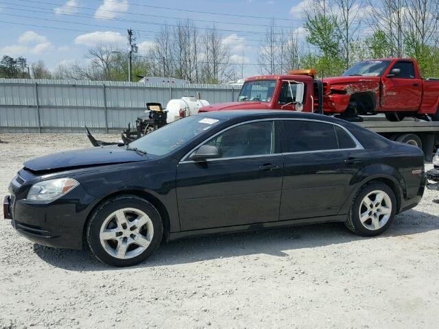 1G1ZB5EB9AF272790 - 2010 CHEVROLET MALIBU LS შავი ფოტო 9