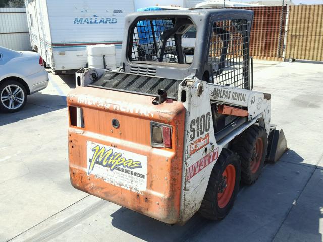 B1LL0FSALE3330129 - 2011 BOBCAT S100 WHITE photo 4