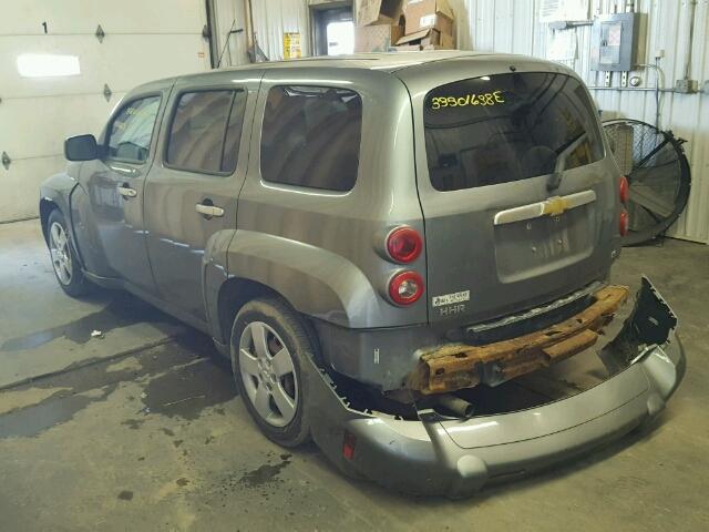3GNDA13D57S587857 - 2007 CHEVROLET HHR LS ნაცრისფერი ფოტო 3