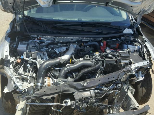 3N1CB7AP9HY215425 - 2017 NISSAN SENTRA SR SILVER photo 7