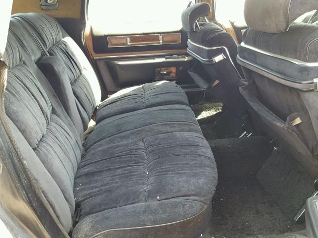 6B69S50125771 - 1975 CADILLAC SEDAN DEVI BLACK photo 6