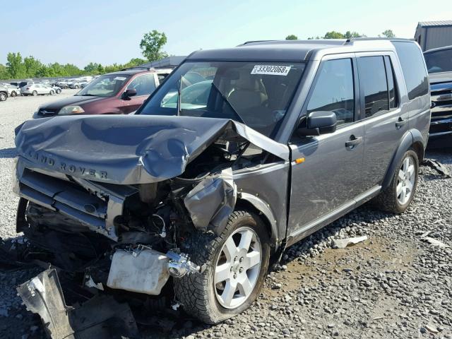 SALAG25497A419579 - 2007 LAND ROVER LR3 HSE SILVER photo 2