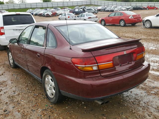 1G8JW52R7YY633677 - 2000 SATURN LS2 MAROON photo 3