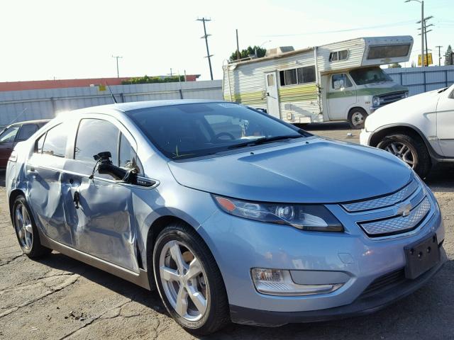 1G1RF6E4XDU146868 - 2013 CHEVROLET VOLT BLUE photo 1