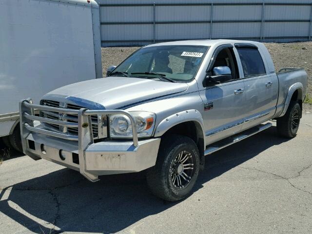 3D7MX39A27G787572 - 2007 DODGE RAM 3500 M SILVER photo 2